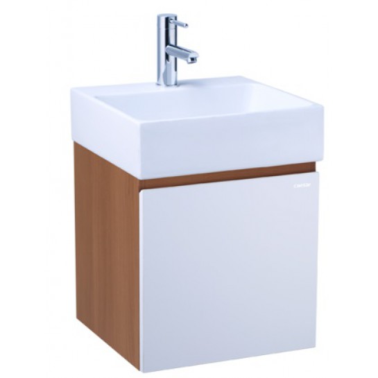 Bộ Tủ Lavabo Caesar LF5257/EH05257AW vân Gỗ