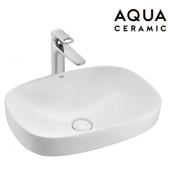 Chậu Rửa Lavabo Inax AL-642V Đặt Bàn AquaCeramic