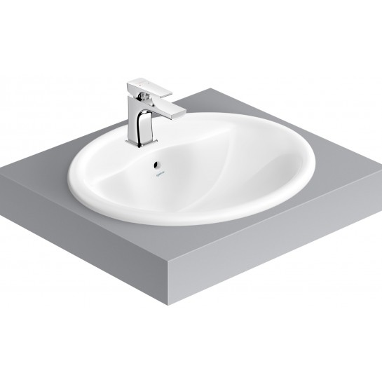 Chậu Rửa Lavabo Viglacera CD1 Âm Bàn Dương Vành