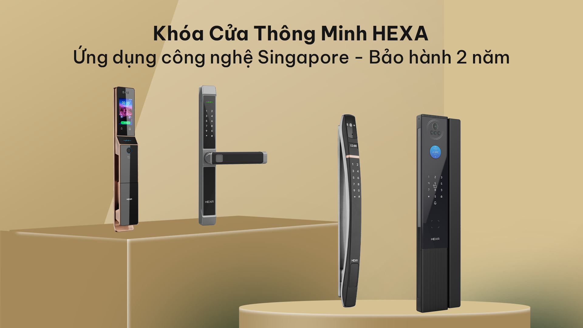 Khóa cửa thông minh HEXA
