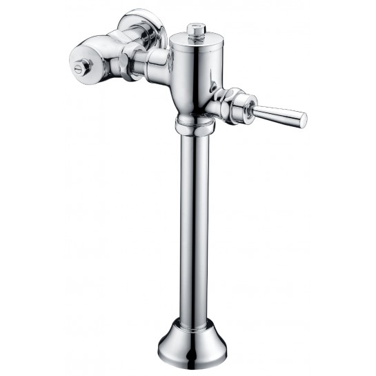 Van xả bồn cầu xổm Caesar BF521A đồng nguyên chất tại thietbivesinhvn.vn