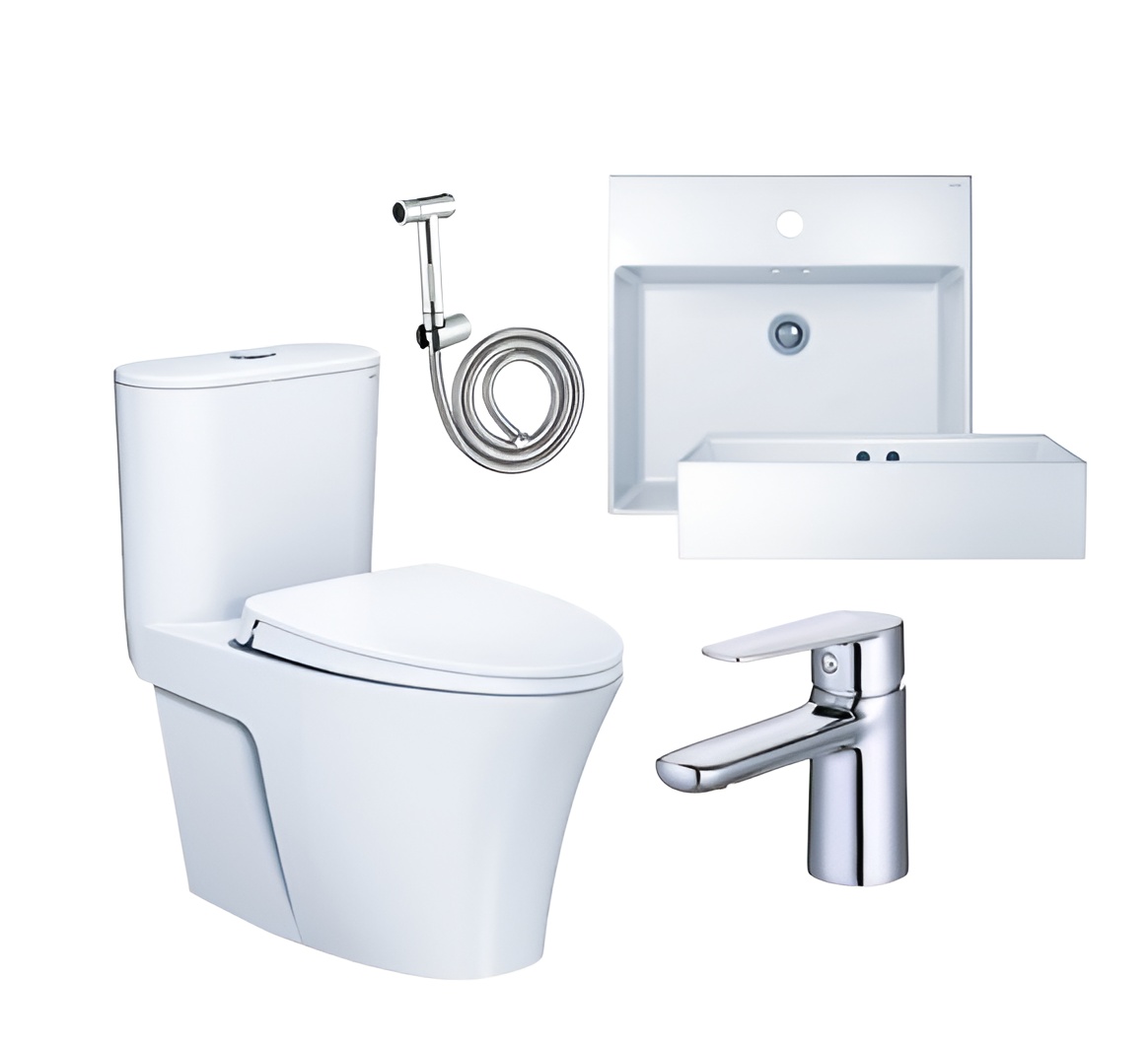 Combo thiết bị vệ sinh Caesar chính hãng giá tốt