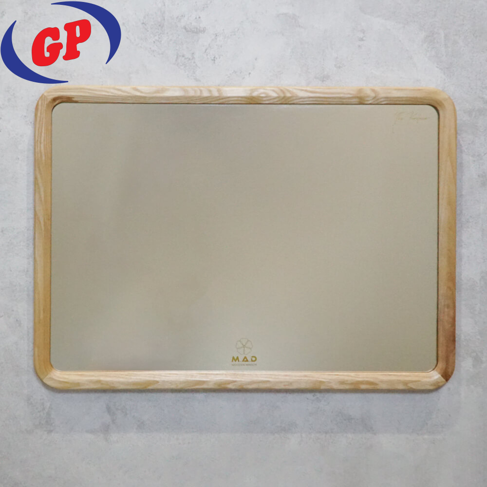 Gương khung gỗ M.A.D 50x70, 60x80 dẻ gai, tần bì, óc chó